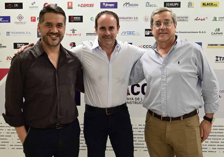 Armando Cano Cameroni, Edgar Martínez y Jorge Gavilán.