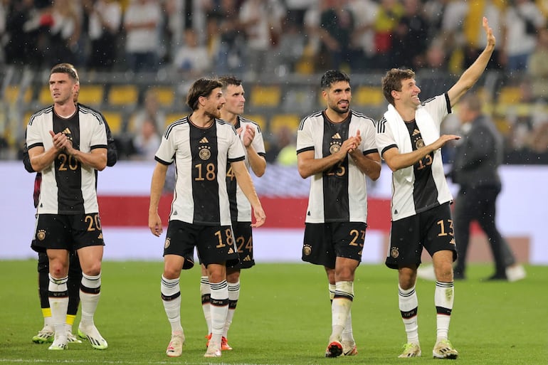 Alemania le ganó a Francia en Dortmund