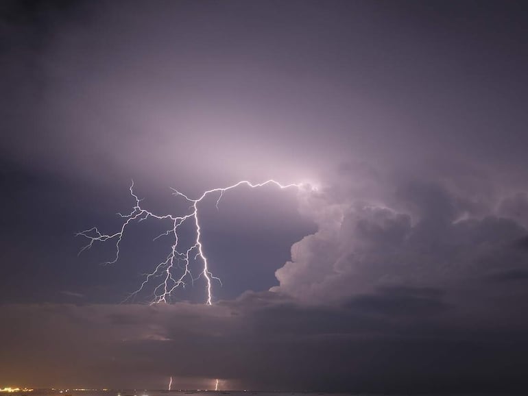 Imagen ilustrativa: tormentas eléctricas.