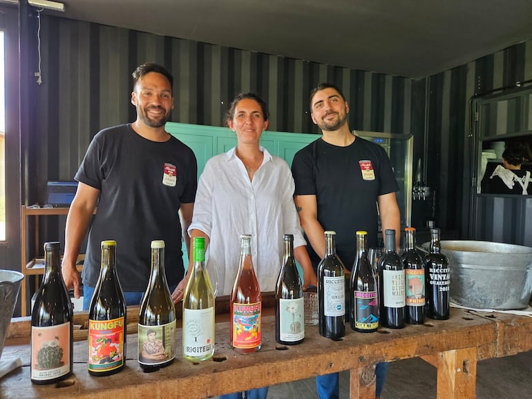 Vinos elaborados por la bodega Riccitelli, en Mendoza, Argentina.