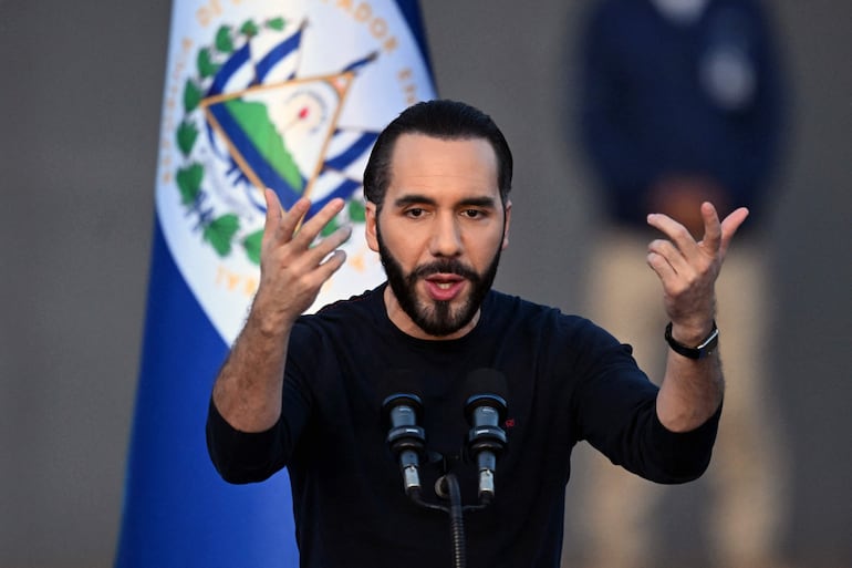 Imagen ilustrativa: el presidente de El Salvador, Nayib Bukele.