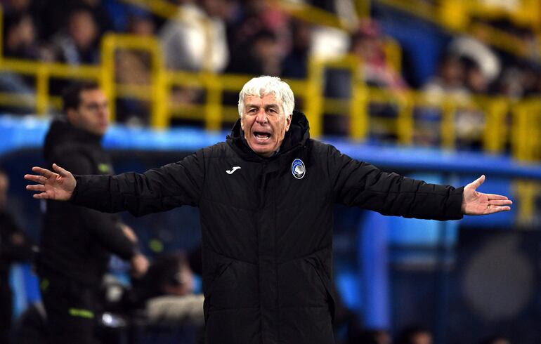 Gian Piero Gasperini, entrenador del Atalanta.