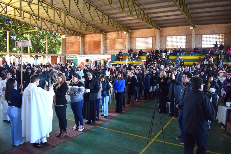 Dos días de formación espiritual de los servidores de Dios que culminó con la misa celebrada por el representante de su santidad el papa, Vicenzo Turturro.