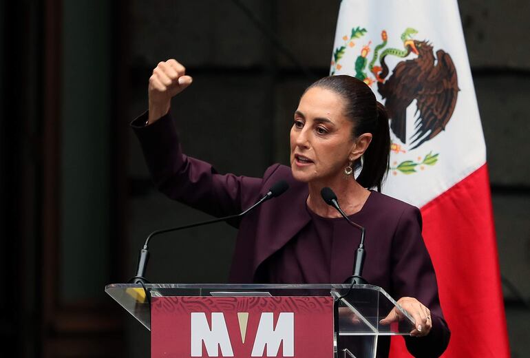 La presidenta de México, Claudia Sheinbaum.