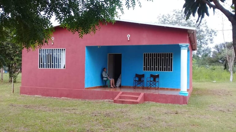 
La vivienda de doña Eusebia está ubicada en un sector de una finca de cinco hectáreas en la colonia San Isidro del Norte.