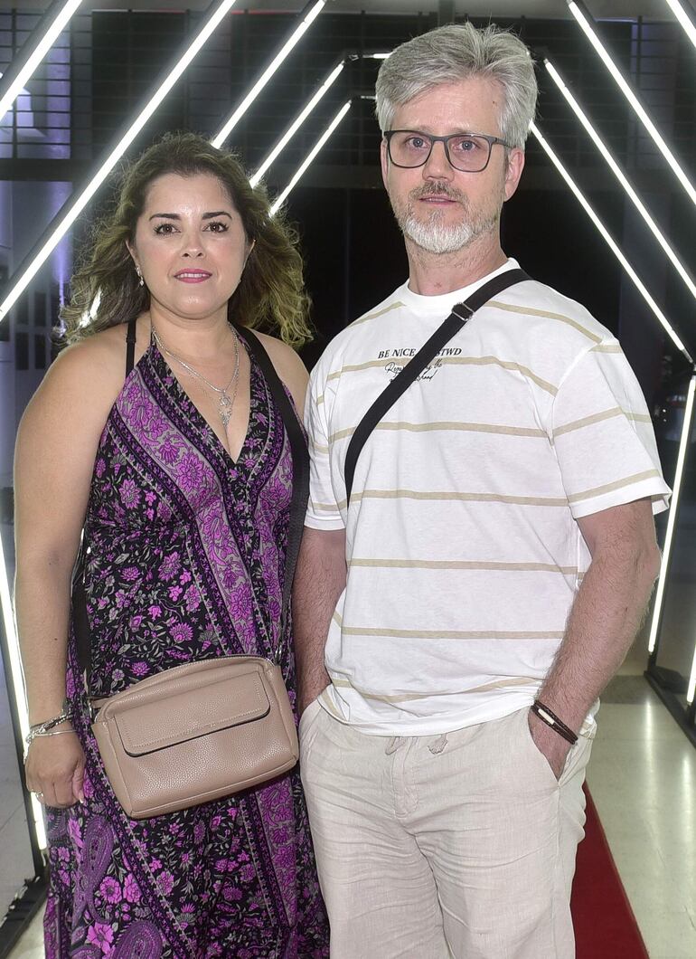 Anabel Pereira y Vicente Morínigo.