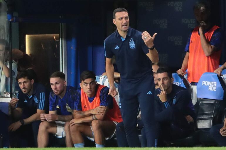 Lionel Scaloni, técnico de la selección de Argentina