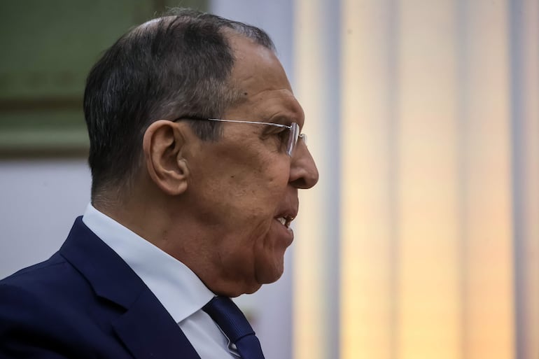 El ministro de Exteriores de Rusia, Serguéi Lavrov.