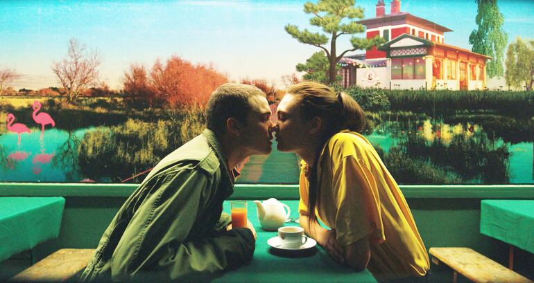 Fotograma de Love (2015), cuarto largometraje del polémico cineasta Gaspar Noé.