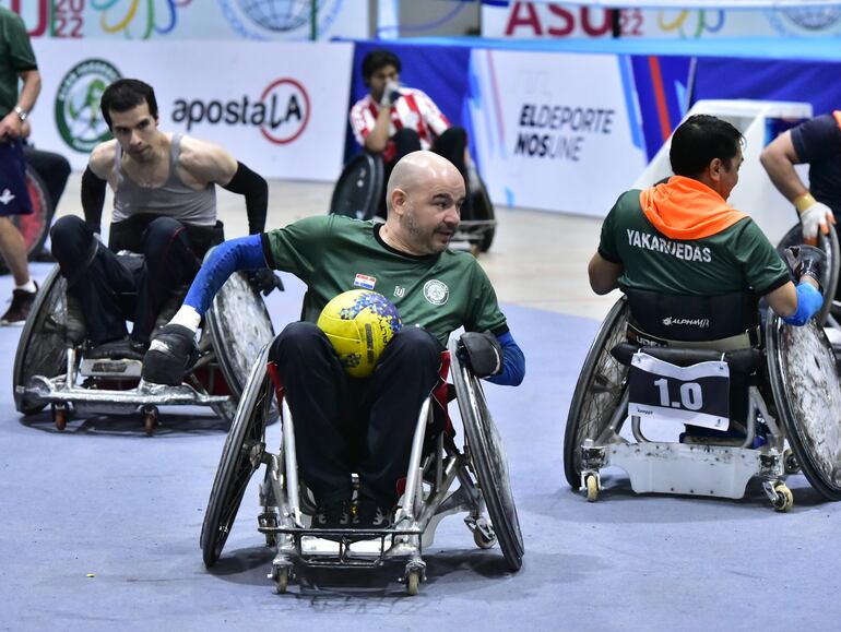 Uno de los intensos entrenamientos de los YakaRuedas en el SND.