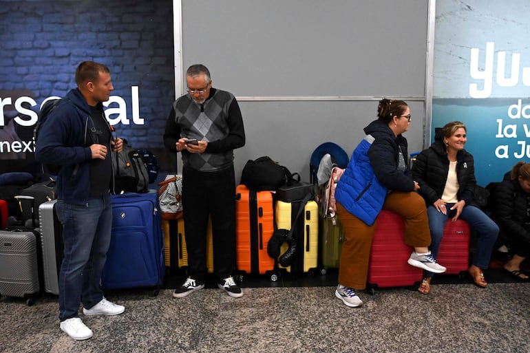 El aeropuerto internacional "Jorge Newbery", en Buenos Aires. (archivo)