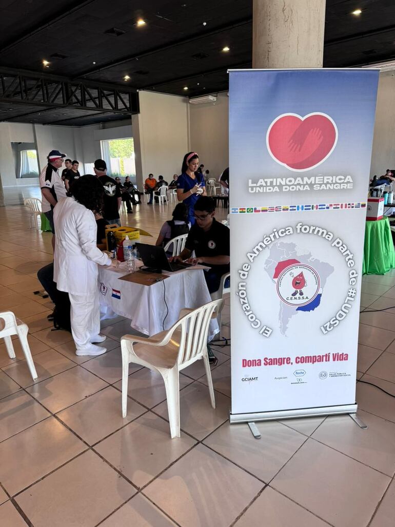 Motociclistas se unieron para hacer una campaña de donación de sangre este sábado, en el local Talleyrand Costanera.