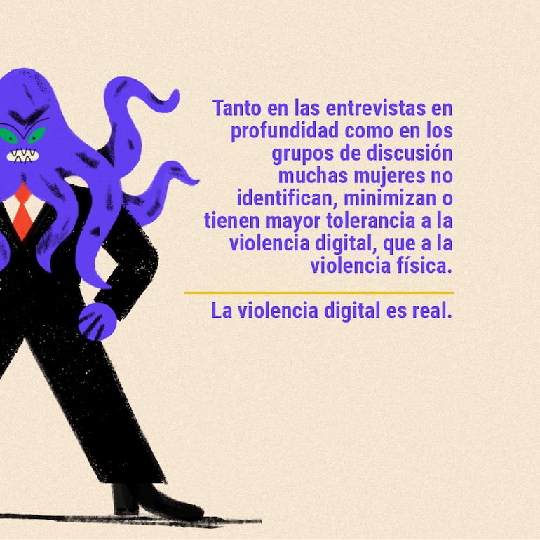 La violencia digital es real (TEDIC)