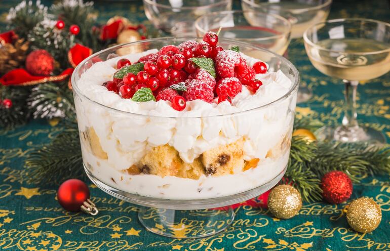 Trifle navideño.