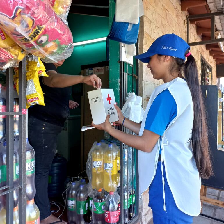 La Cruz Roja paraguaya recaudará fondos en su colecta anual de la “Banderita”, entre el 2 y 5 de mayo.