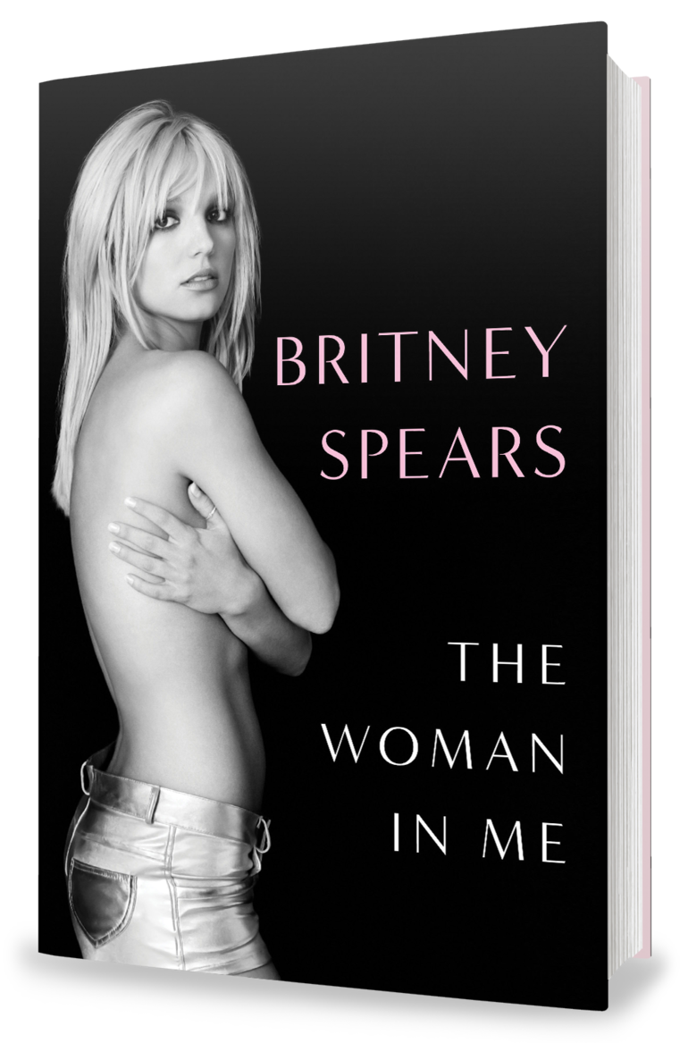 La portada en inglés del libro de memorias de Britney Spears, "The Woman in Me".