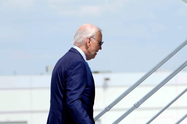 El presidente de Estados Unidos y aspirante a reelección  por el partido demócrata, Joe Biden.