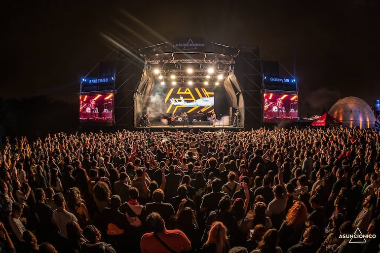 Vista del Festival Asunciónico en su última edición el año pasado.