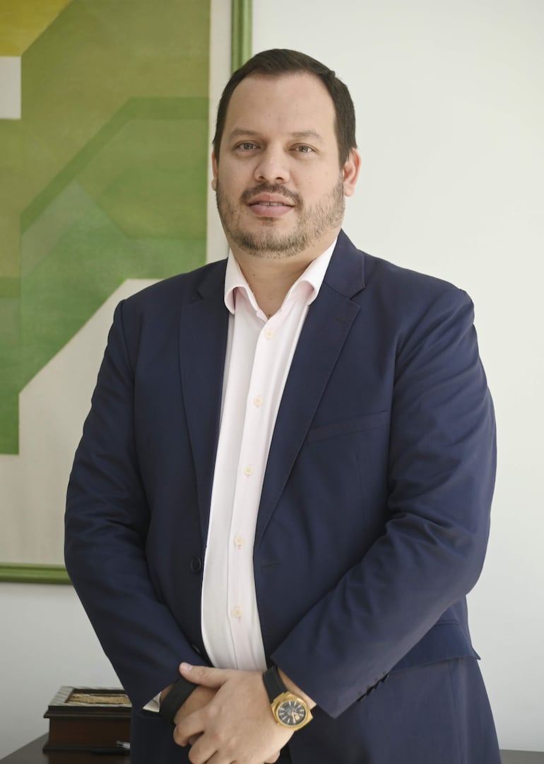 Carlos Carlson, presidente del Gremio de Alimentación Escolar del Paraguay.