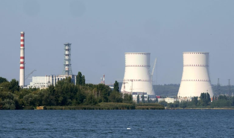 La central nuclear Kurskaya, cerca de la localidad de Kurchatov, en Kursk.