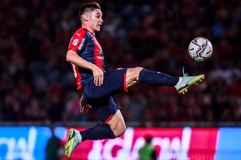 Fernando Romero, jugador de Cerro Porteño.