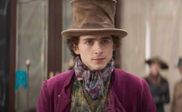 Wonka película Timothée Chalamet