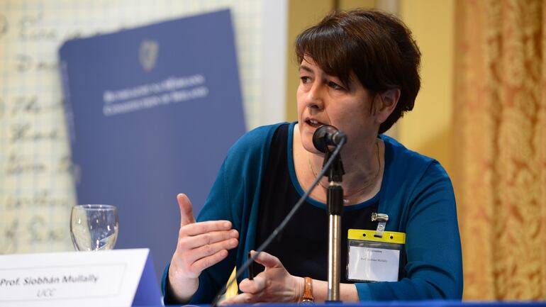 La jurista y catedrádica irlandesa Siobhán Mullally, directora del Irish Centre for Human Rights de la Universidad de Galway y relatora especial de la ONU sobre la trata de personas, una de las expertas que firma el comunicado.