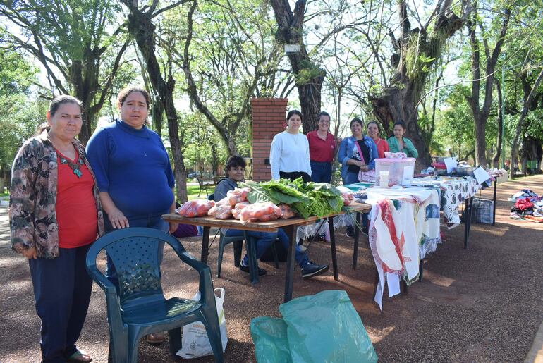 Mujeres emprendedoras del programa Tekoporä de Carapeguá.