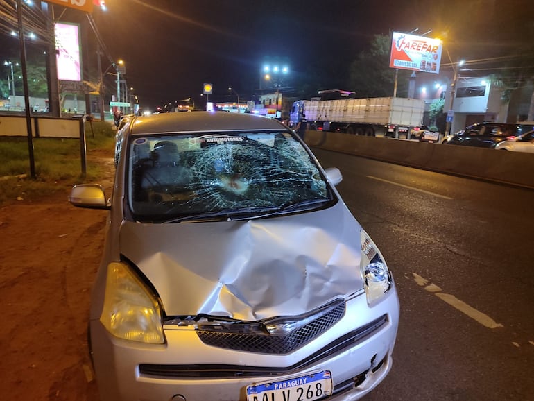 Accidente de tránsito en la ruta PY02 de Capiatá deja dos motociclistas heridos