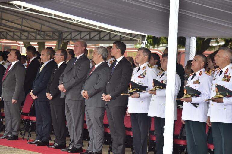 Acto de ascenso de oficiales de la Policía Nacional.