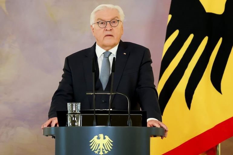 El presidente alemán, Frank-Walter Steinmeier.