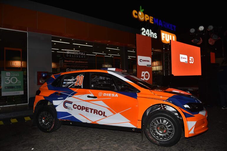 Con presencia del auto ganador del Rally del Chaco 2023, Copetrol realizó el lanzamiento de su nueva y gran promo.