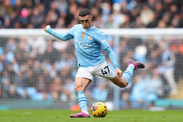 Phil Foden, uno de los jugadores más desequilibrantes que tiene el Manchester City.