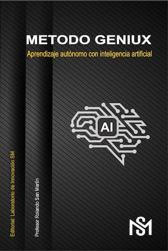 Libro digital del docente, Rolando San Martín, quien con su “Método Geniux” se propone revolucionar la forma de estudiar.