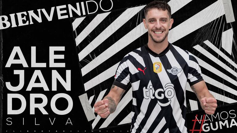 Alejandro Silva, nuevo jugador de Libertad.