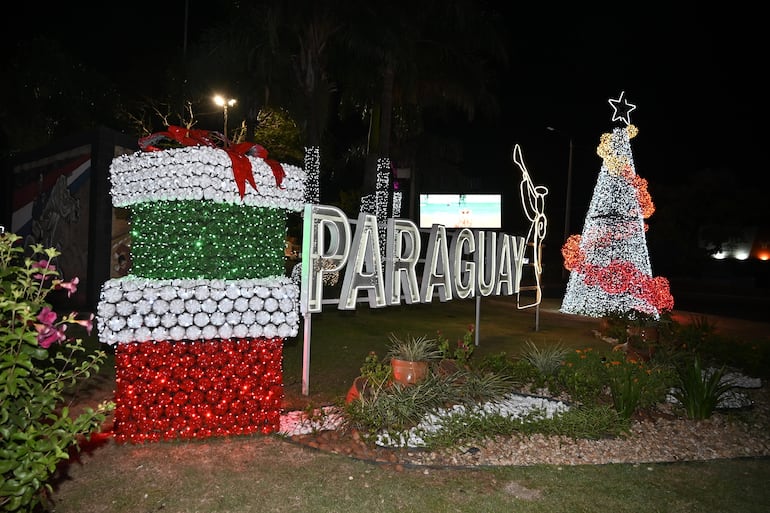 Estructuras navideñas.