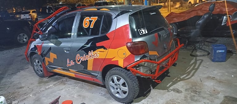 Rodrigo Campos y Diego Osorio, con el Toyota Vitz RS, estarán presentes en la RC4C.