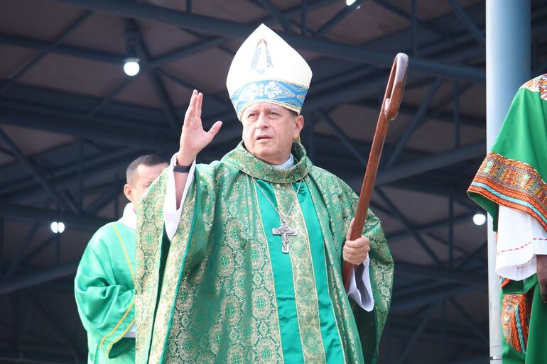 Monseñor Valenzuela cuestiona el incremento de la delincuencia en los jóvenes.