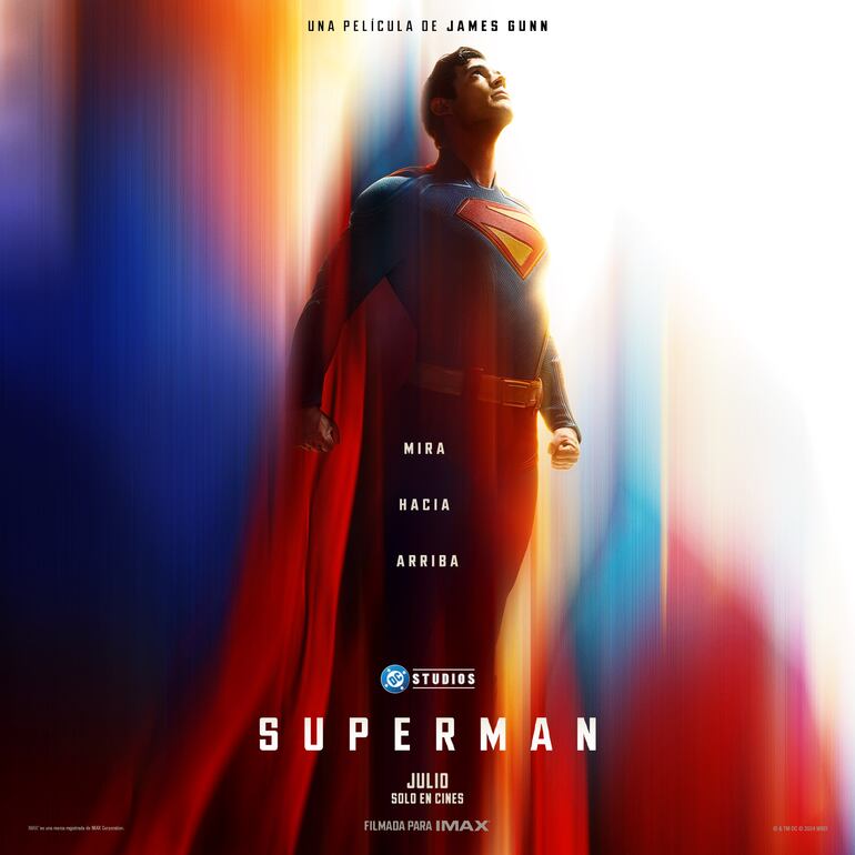 Warner Bros. y DC Studios presentan el póster de “Superman”.