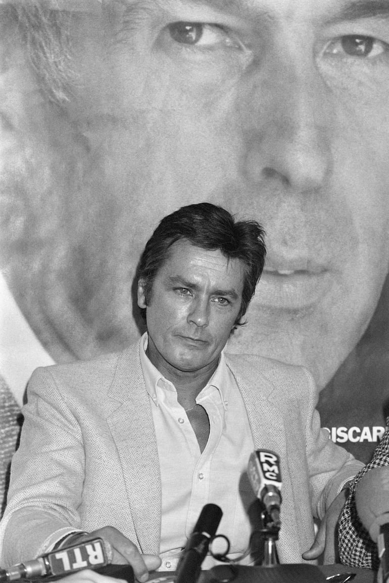 Alain Delon en una foto de archivo.