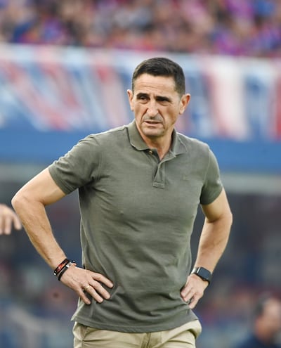 Manolo Jiménez, entrenador de Cerro Porteño.