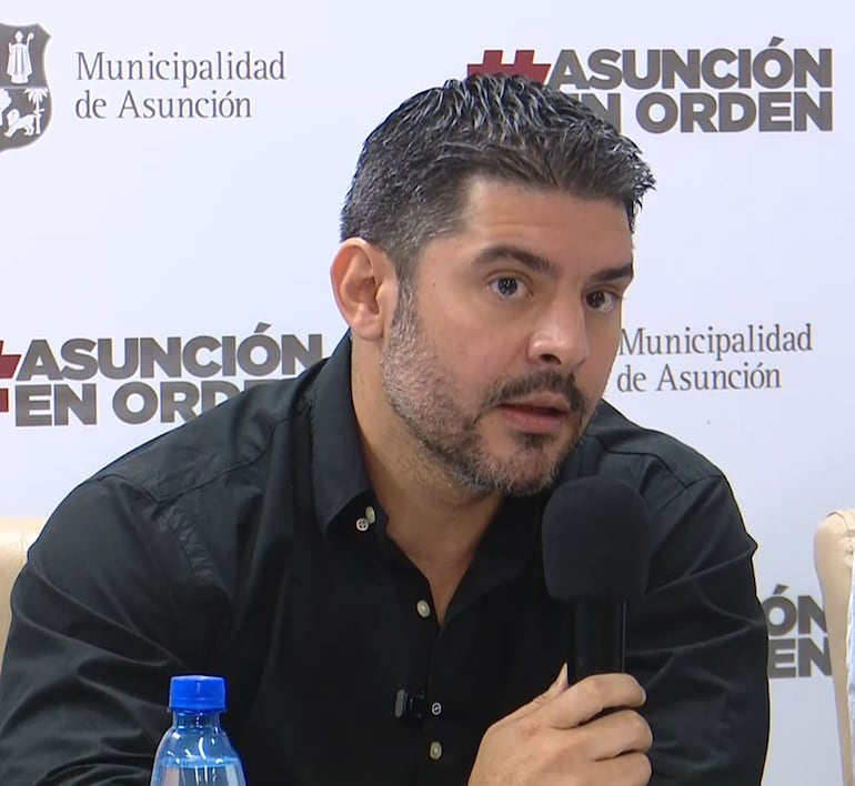 Oscar Rodríguez, intendente de Asunción.