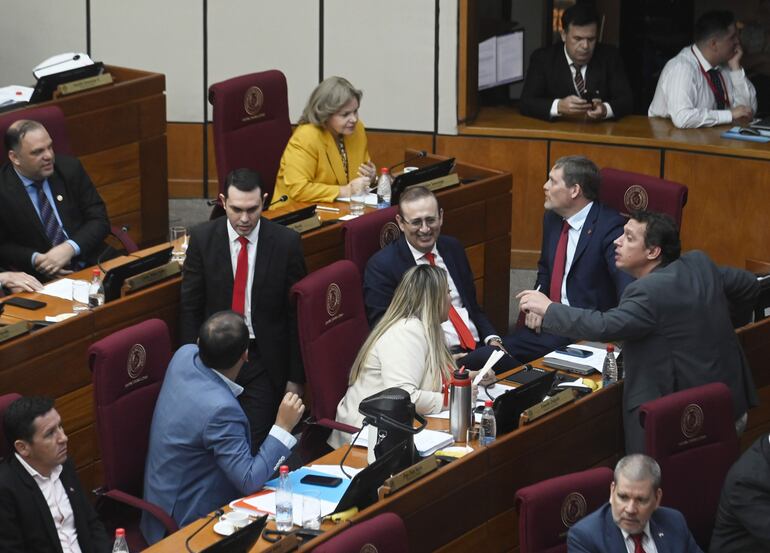 Sesión del Senado Nacional, Fotos: Claudio Ocampo,  30-09-2024. Erico Galeano