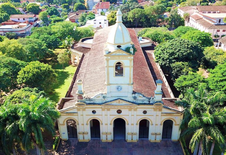 Catedral de Villarrica del Espíritu Santo.