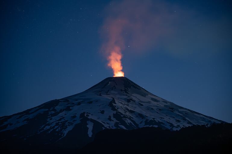 Volcán Villarrica, Pucón, Chile.