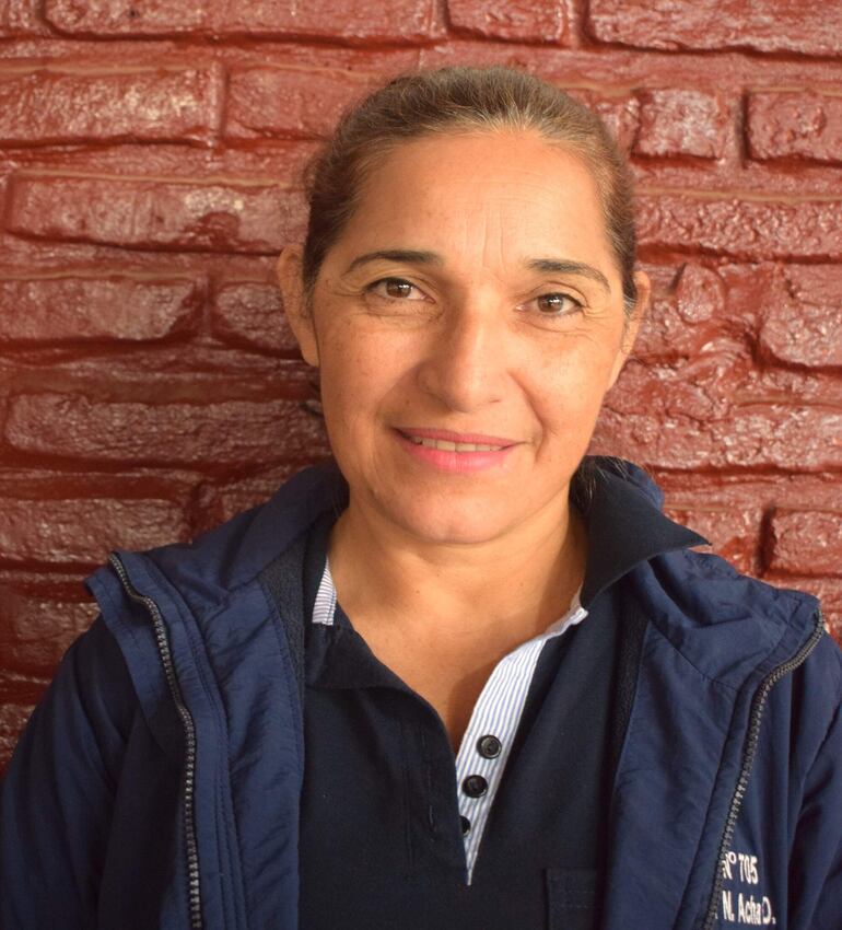 Coordinadora Zonal de la Parroquia Inmaculada Concepción de María, Mirian Modesta González.