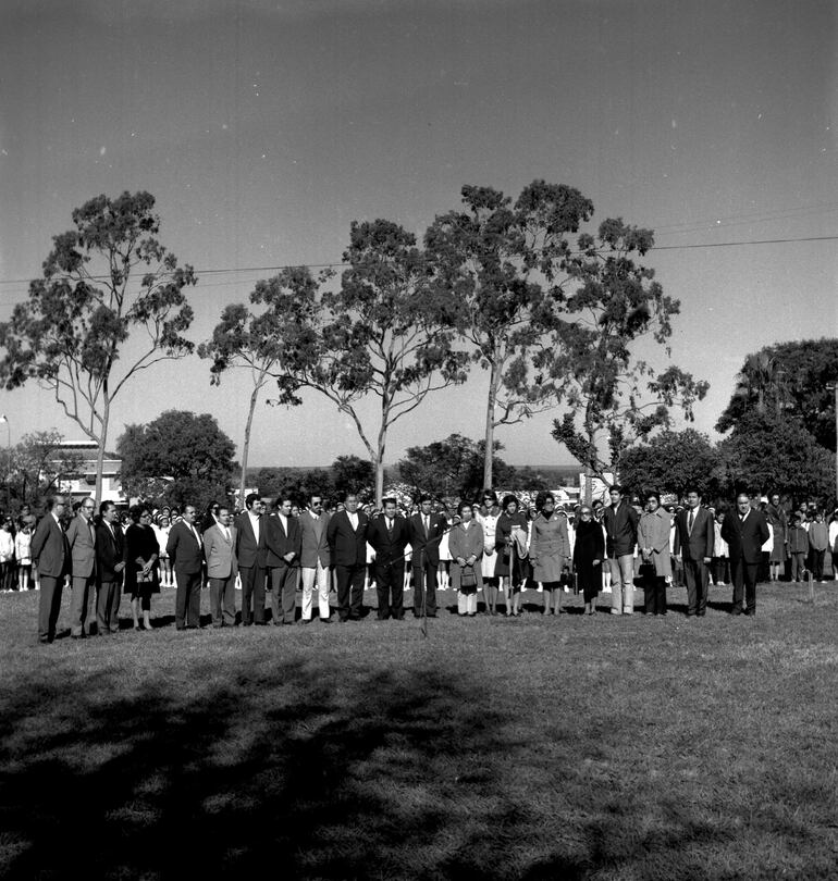 Celebración del Día del Árbol en el Parque Carlos A. López.