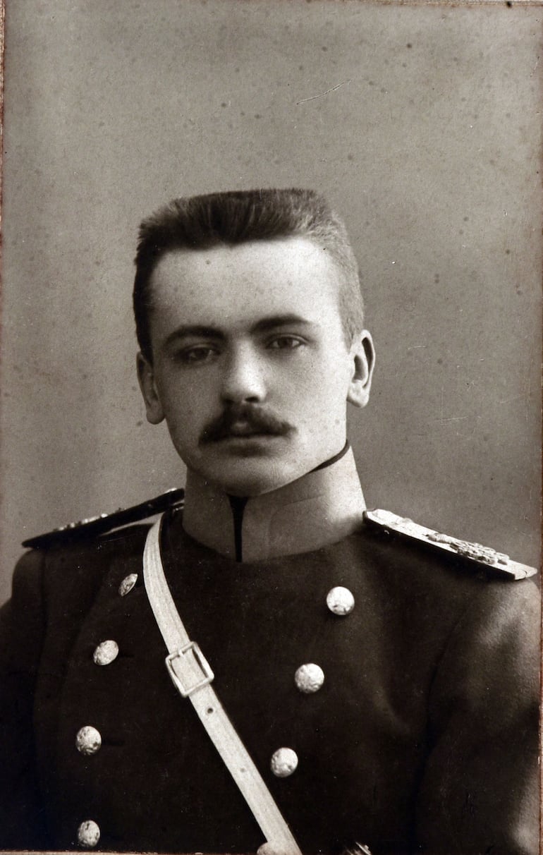 Constantino Gramatchicoff, en Rusia.
