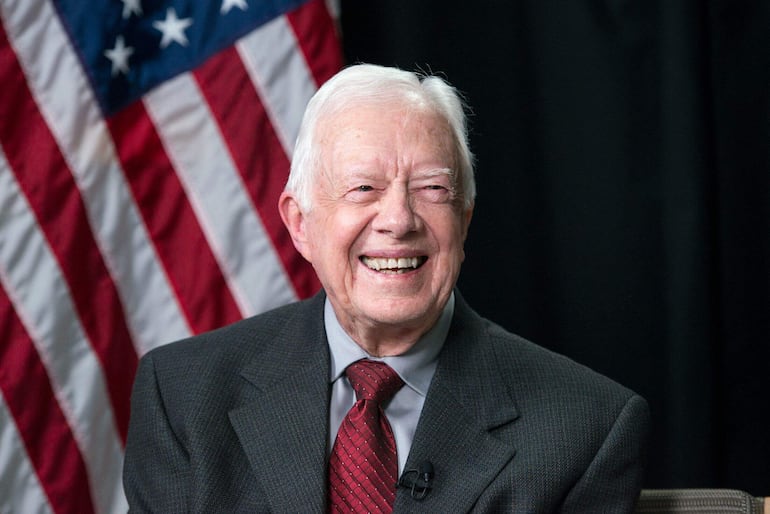 El expresidente de Estados Unidos Jimmy Carter.