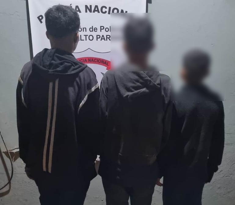 Los tres supuestos autores del intento de robo agravado quedaron detenidos.